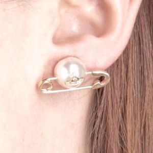 Vivienne Westwood Silver Logo signature earrings